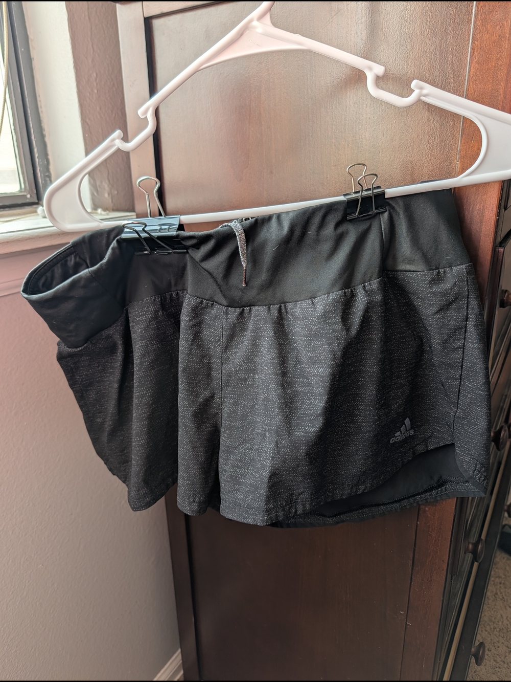 adidas Black Women's Athletic Skort Shorts